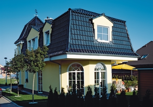Керамическая черепица Creaton PREMION NUANCE kupferrot engobiert