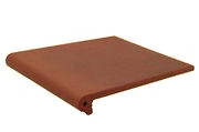 Ступень фронтальная Interbau Spaltplatten 153 Rot Uni 240x340x12мм R11/B